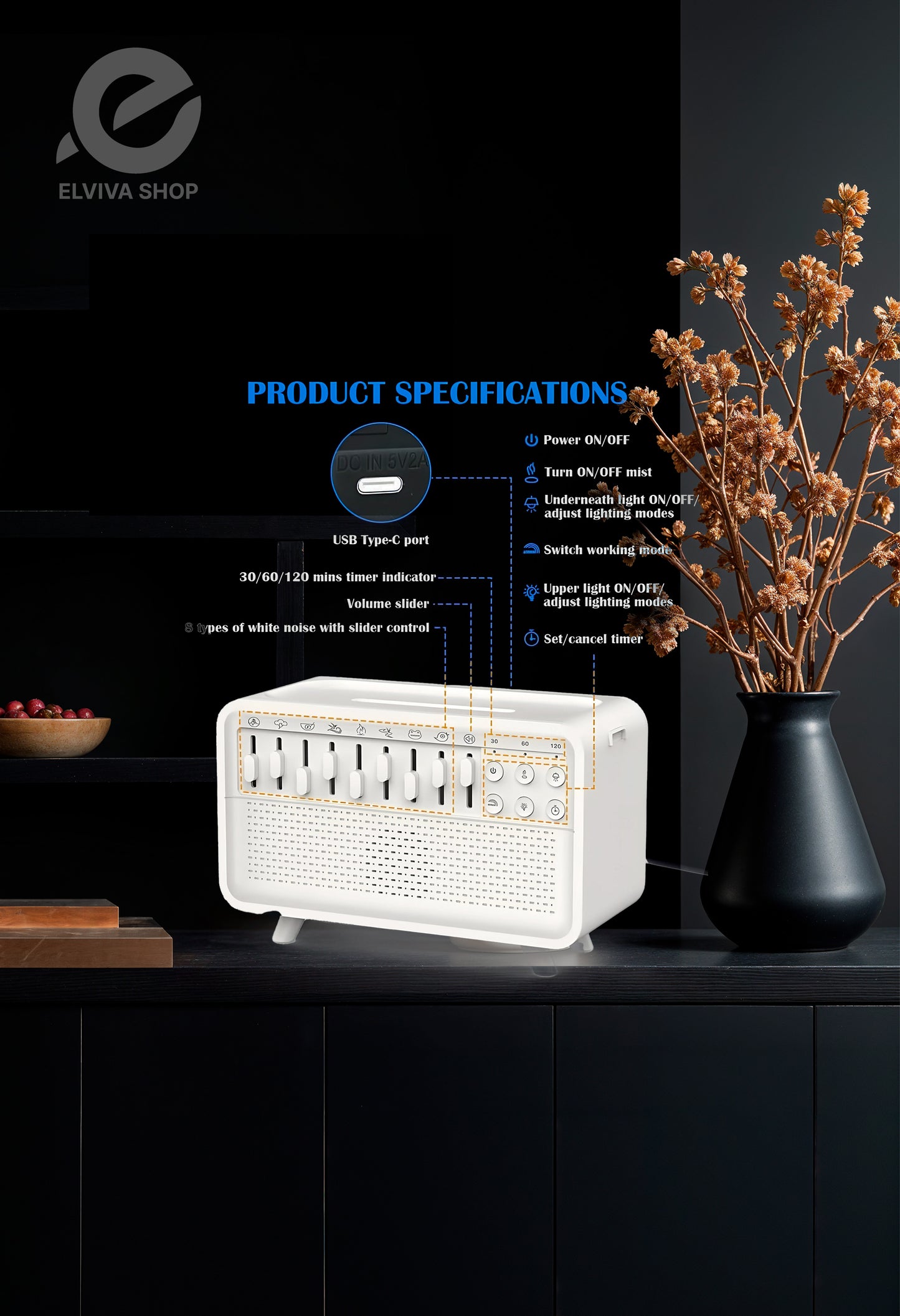 Sleep Aid Humidifier